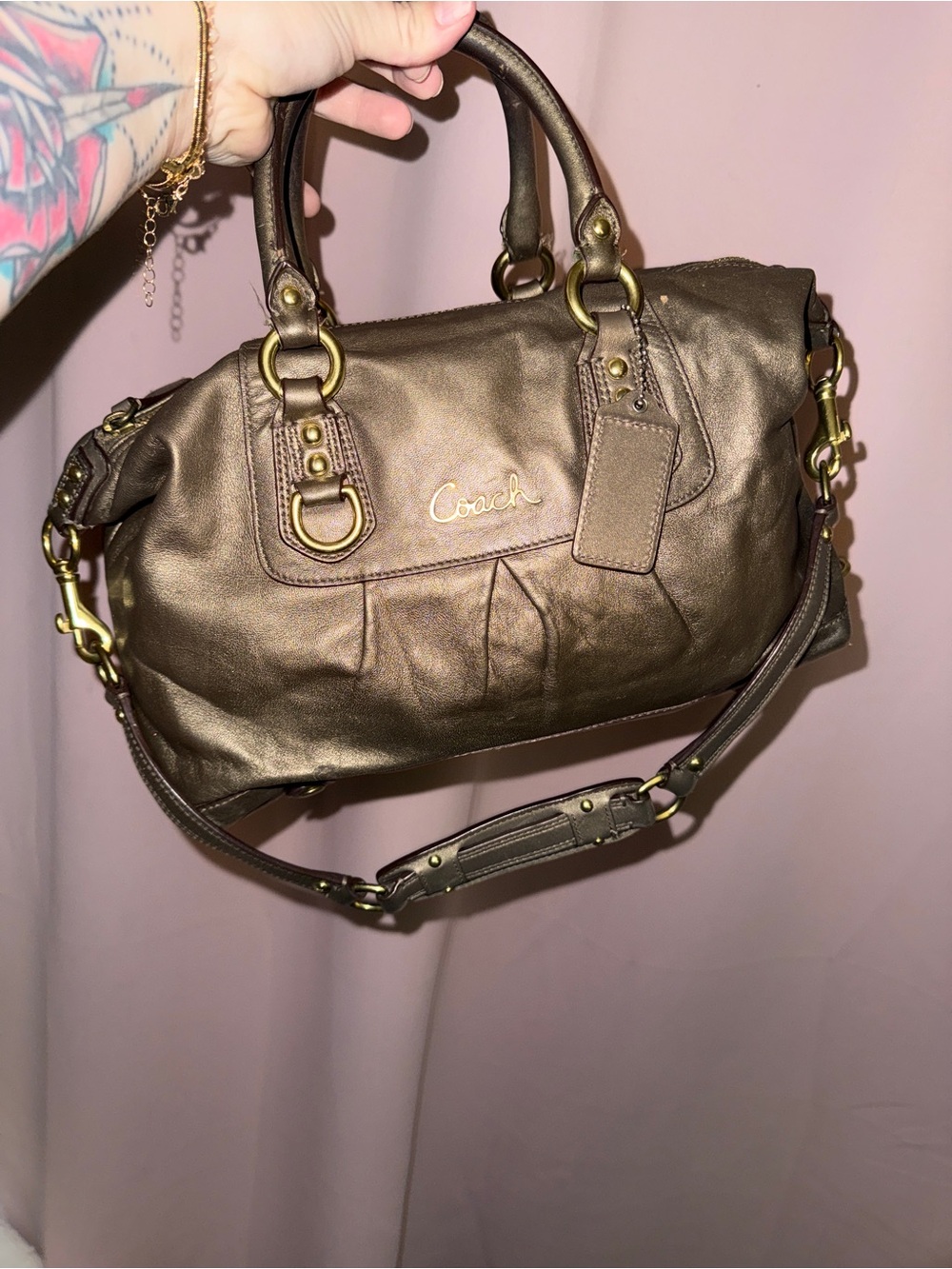 Coach Ashley leather bag (y2k coach) - Picture 2 of 9